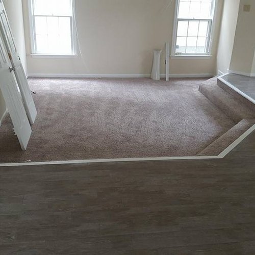 flooring installation by Reap Floor Covering in Virginia Beach, VA