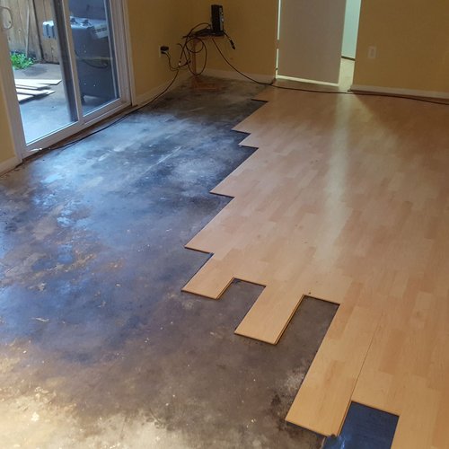 flooring installation by Reap Floor Covering in Virginia Beach, VA